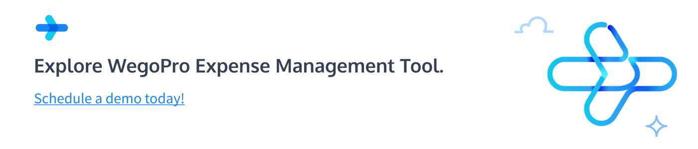 Expense Management Tool - Sign Up CTA - WegoPro