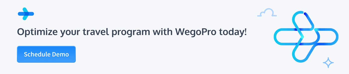 Optimize Travel Program - Demo CTA - WegoPro