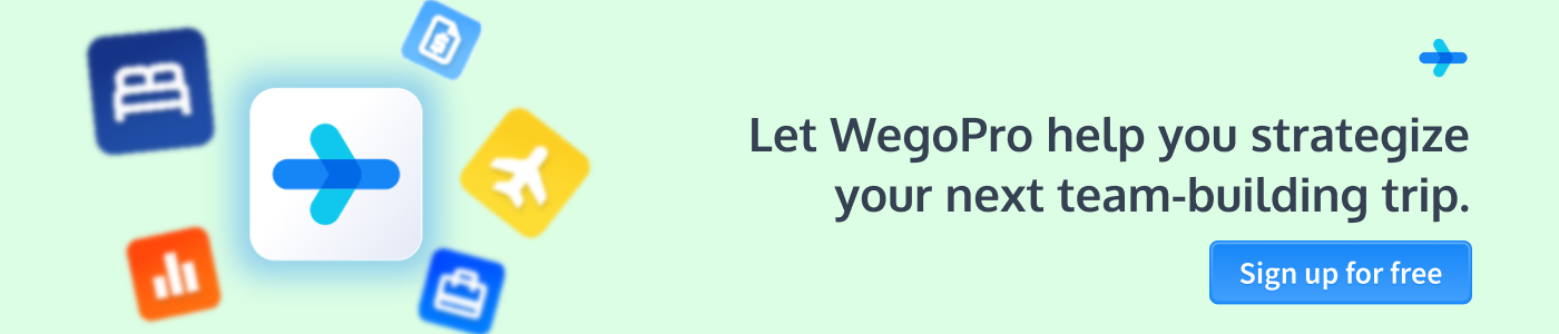 Strategize team-building - Signup CTA - WegoPro