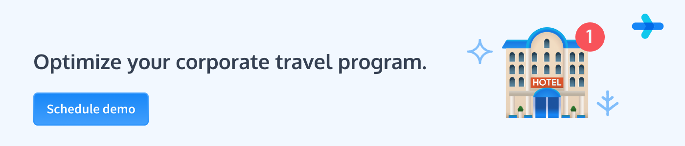 Optimize Corporate Travel Program - Demo CTA - WegoPro