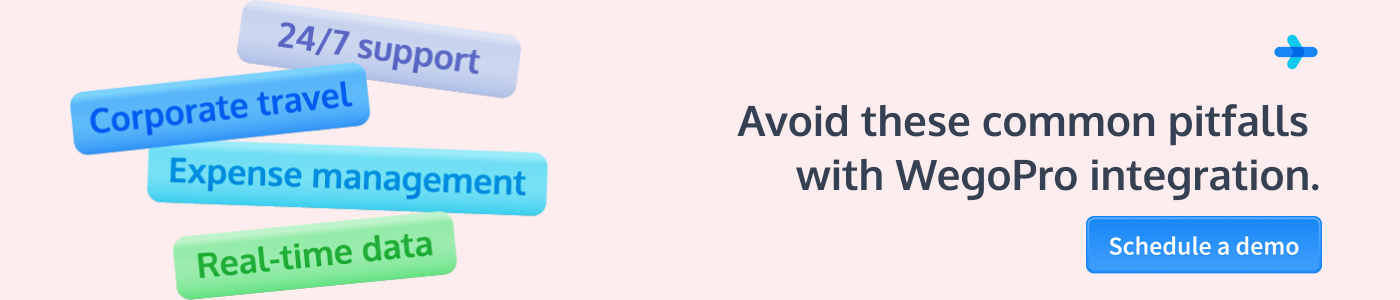 Avoid common travel manager pitfalls - Demo CTA - WegoPro