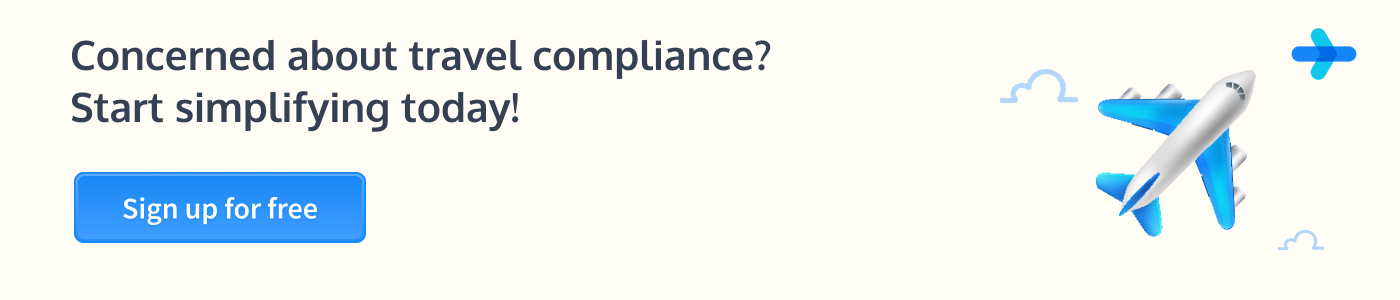 Travel Compliance - SignUp CTA - WegoPro